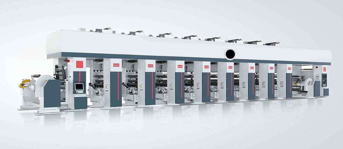 08 Color Rotogravure Printing Machine